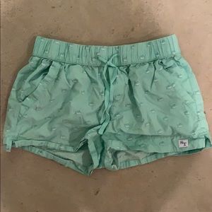 Green Southern Tide shorts